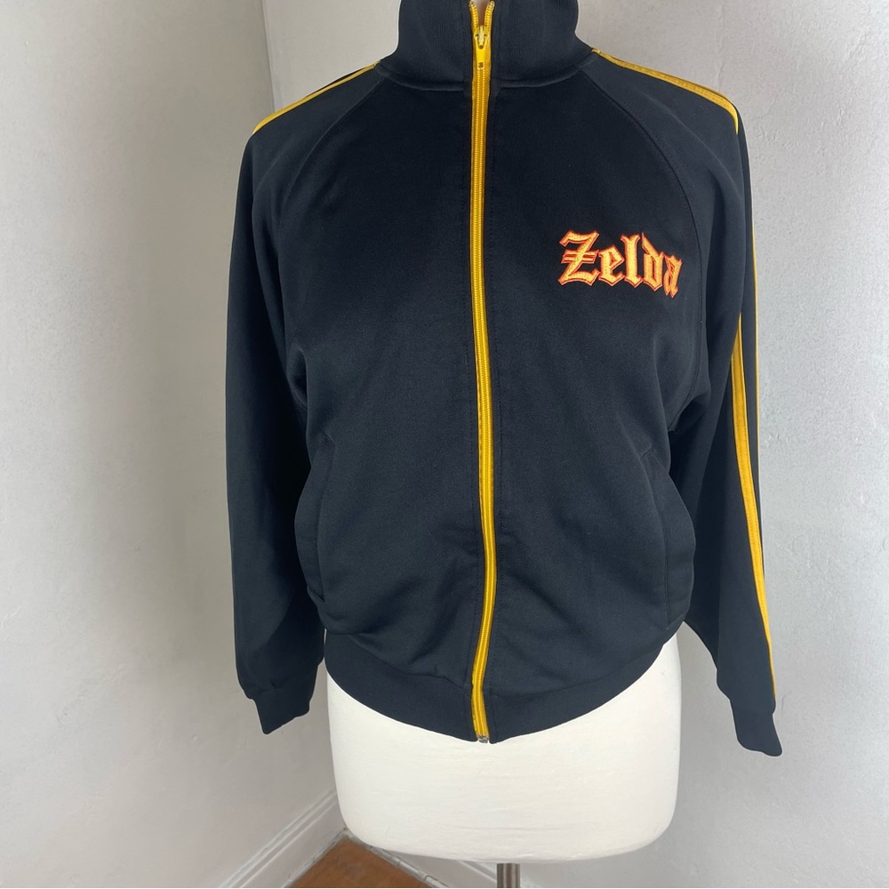 Nintendo Zelda black track jacket